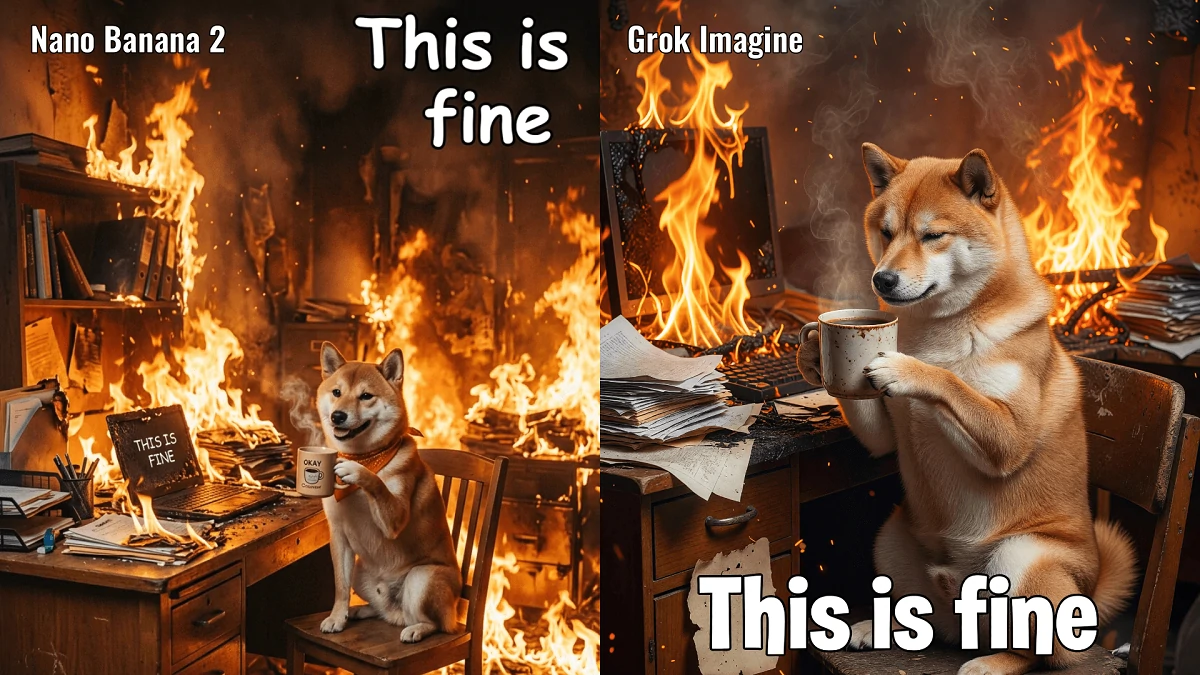 Grok Imagine vs. Nano Banana 2