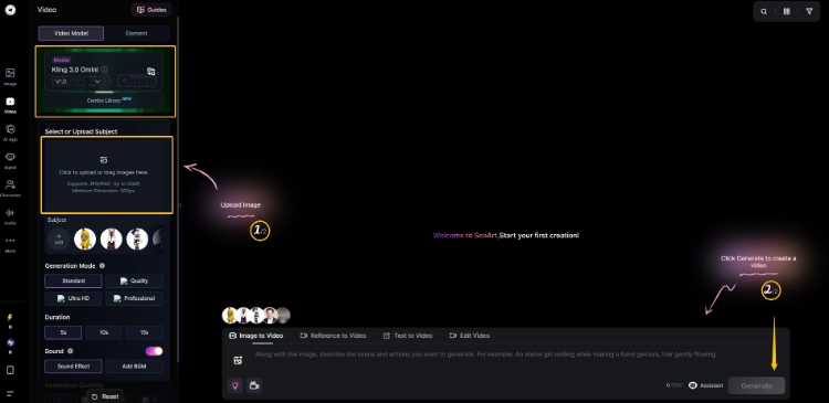 Imgage to Video Generation