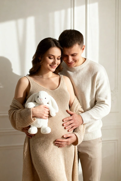 Foto de embarazo en pareja