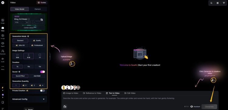 Text to Video Generation