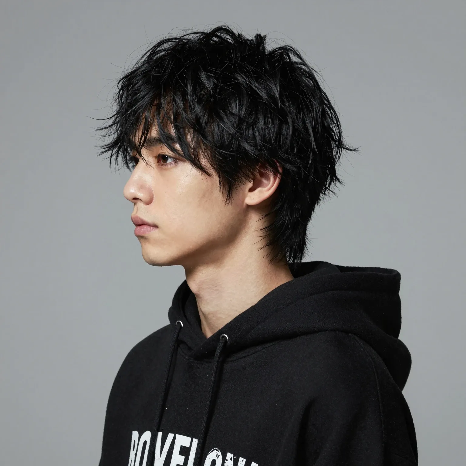 kiểu tóc nam shaggy wolf visual kei