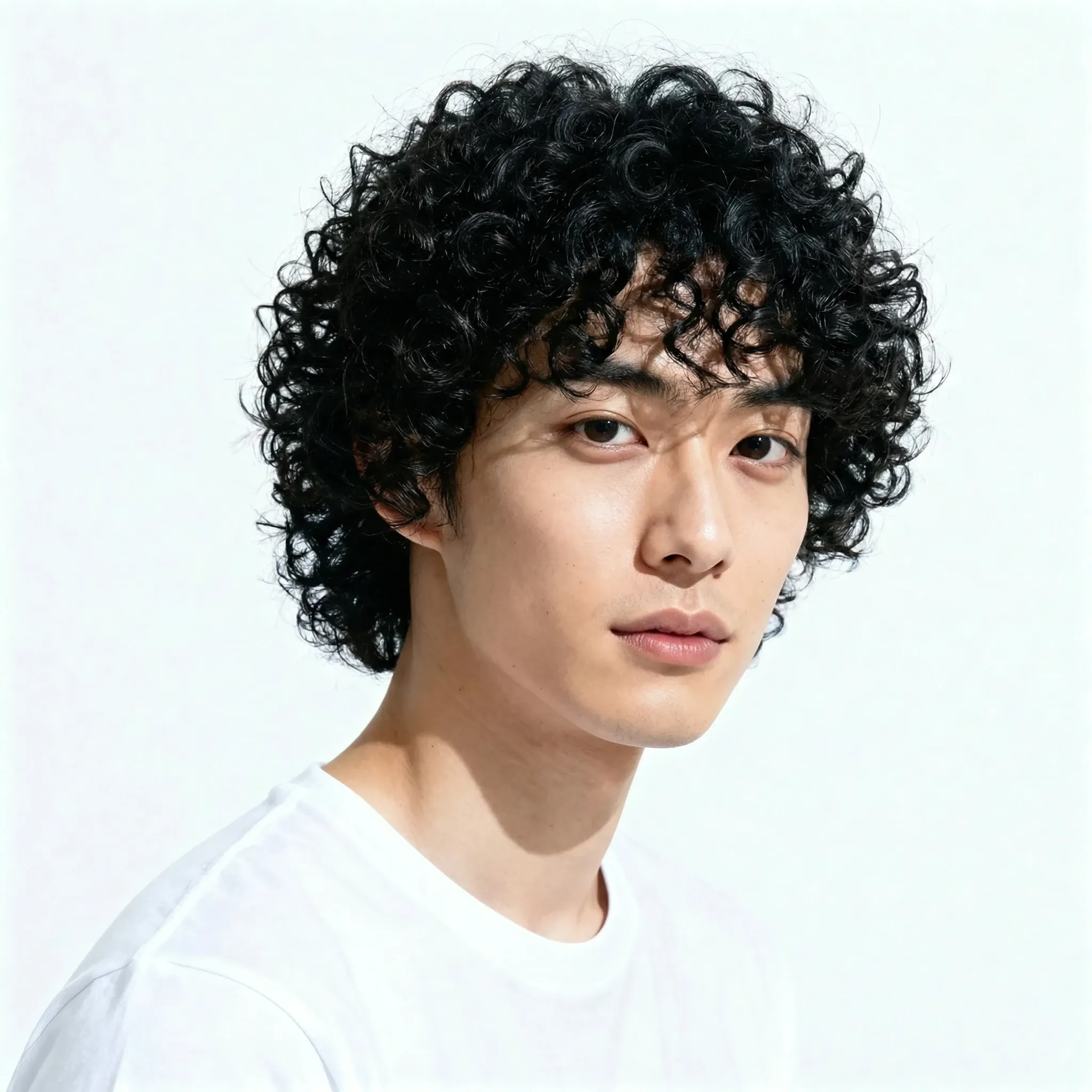 Tóc xoăn, uốn mạnh