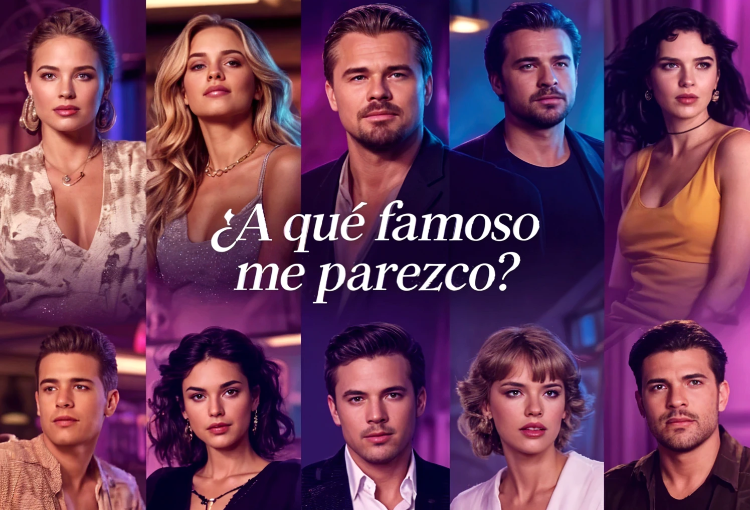 ¿A qué famoso me parezco? Descubre a tu doble famoso con IA gratis