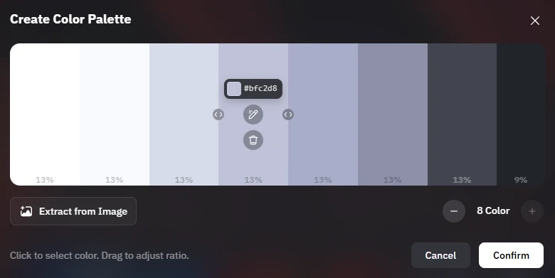 Wan 2.7 Color Palette