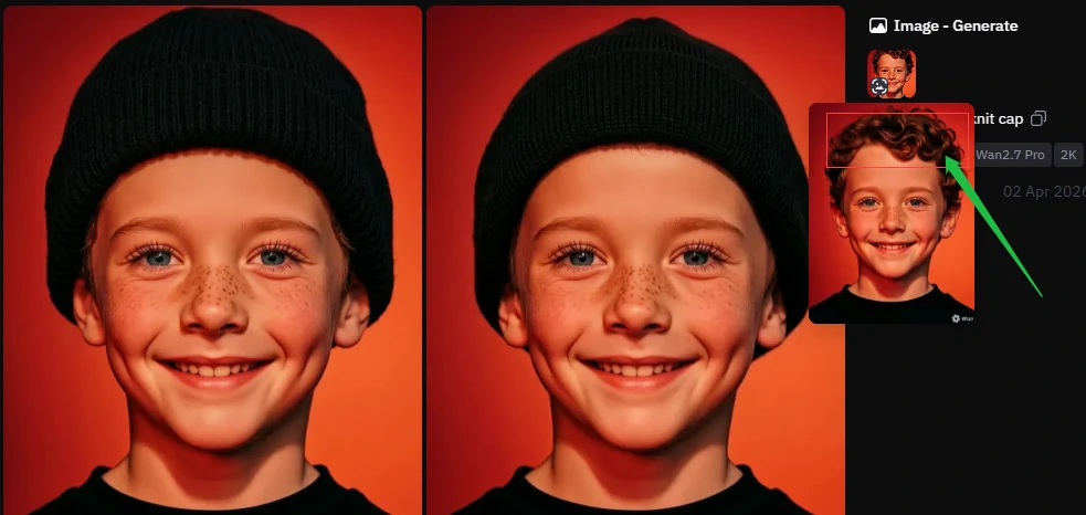 Wan 2.7 Image Interactive Editing