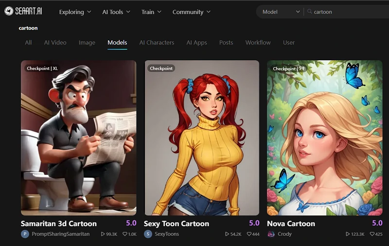 Cartoon AI Generator Model