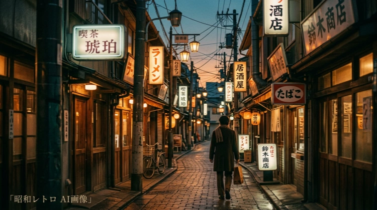 昭和レトロ AI画像
