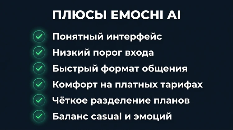 преимущества эмочи