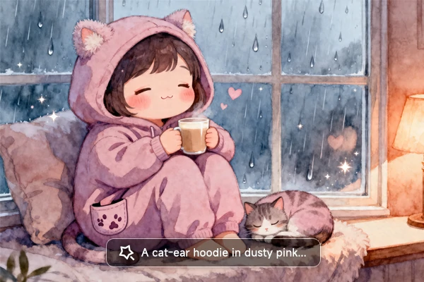 30+ AI Cute Drawing Prompts for Kawaii Characters & Stickers