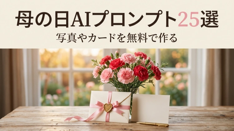母の日 プロンプト