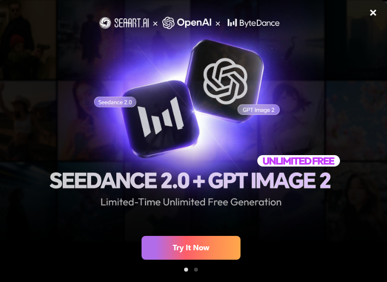 SeaArt AI supports GPT Image 2 model