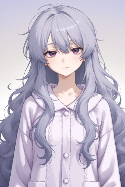 眠そうにまどろむ イラスト