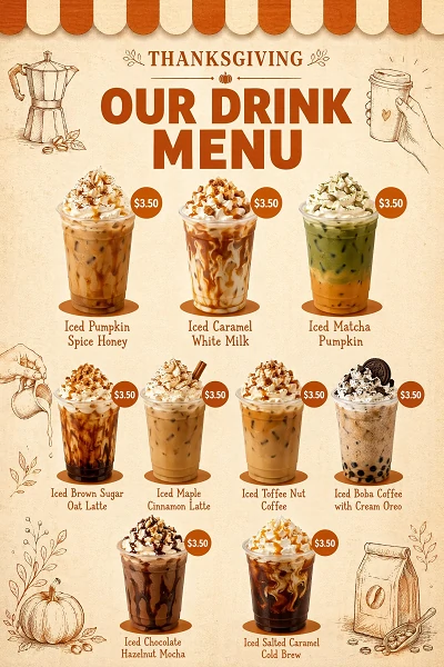 Drink Menu