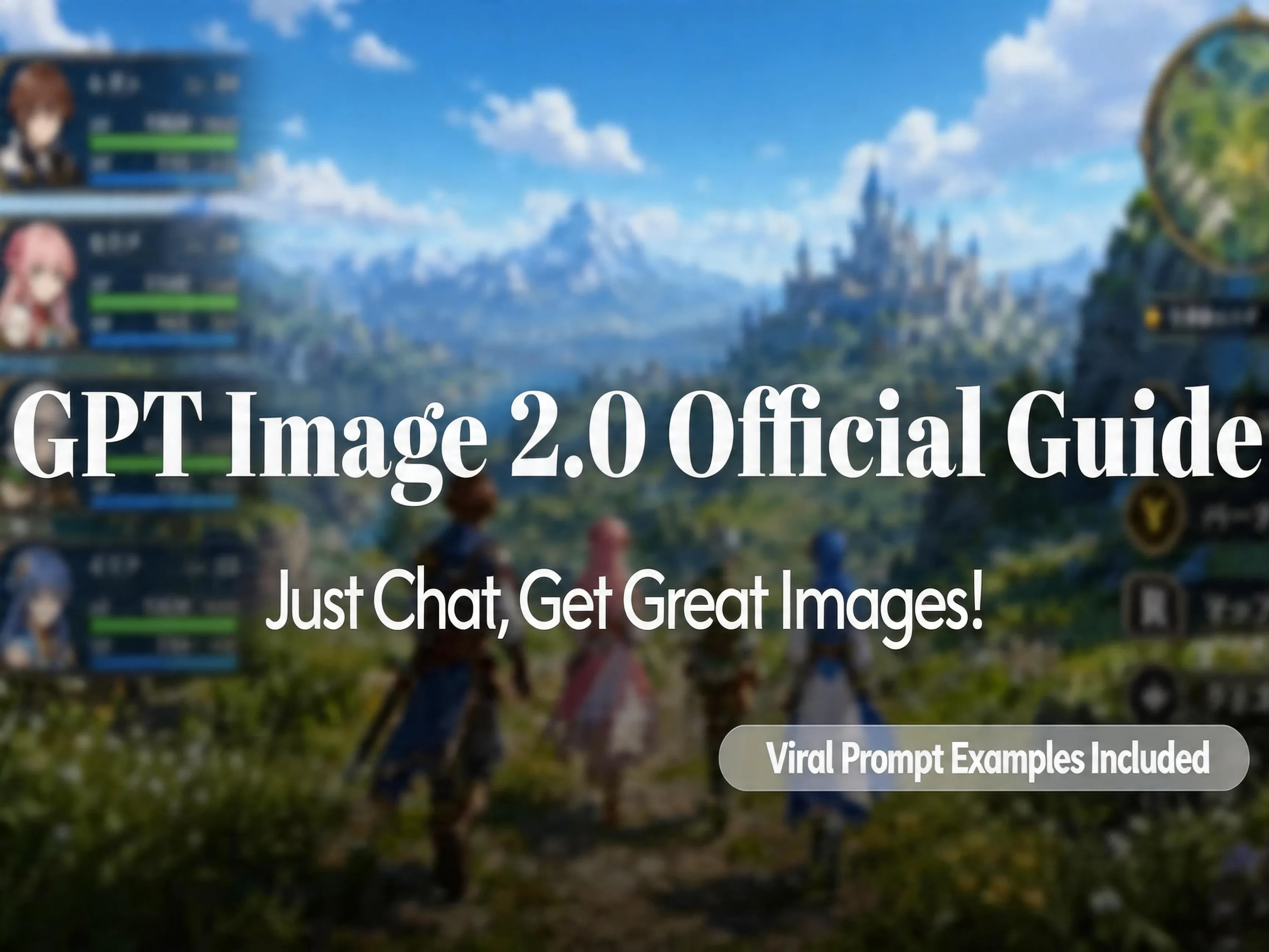 GPT Image 2.0 Guide: Chat Your Way to Great Images — Viral Prompts Included！