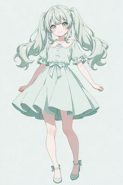 小さなジャンプ うごイラ