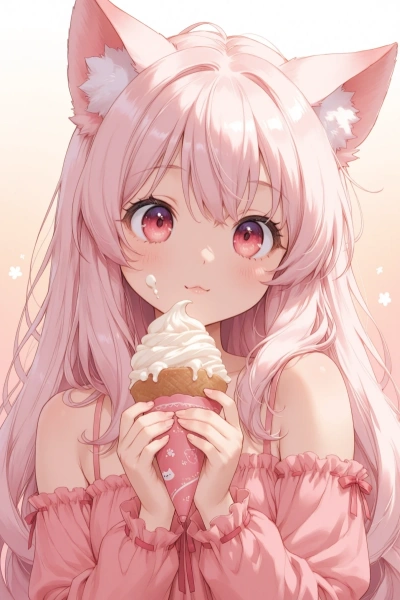 アイドル風ポーズ イラスト