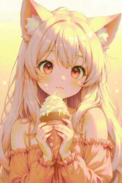 アイドル風ポーズ うごイラ