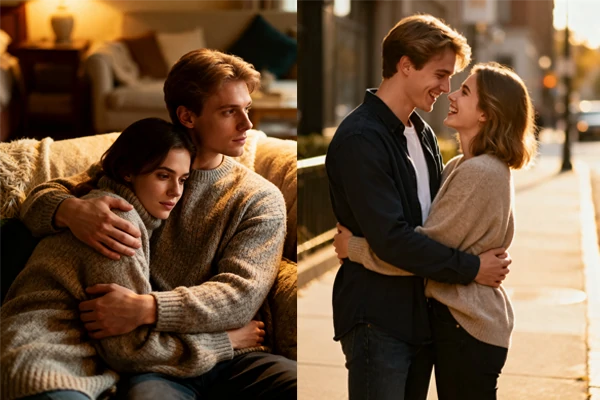 44 Gemini AI Hug Prompts for Couples, Family & Younger Self
