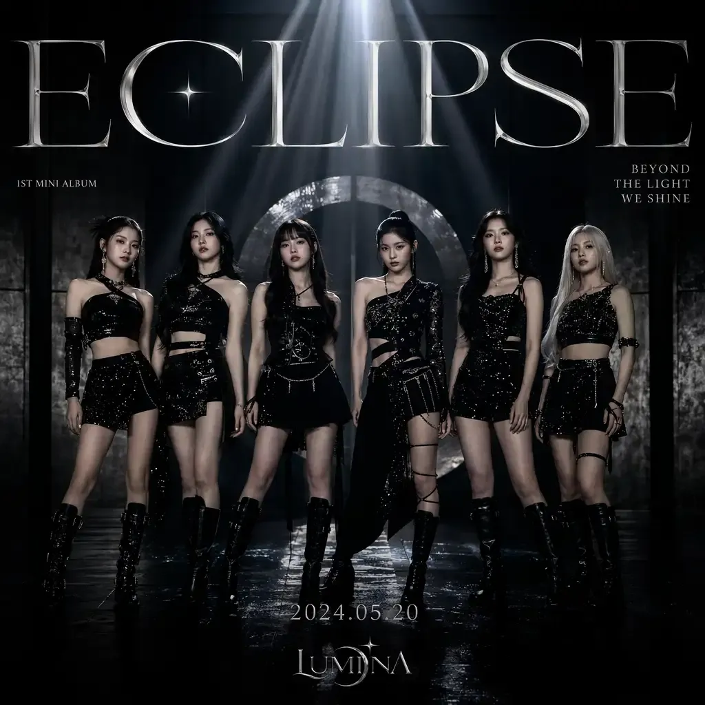 Portada de minialbum K-pop: ECLIPSE