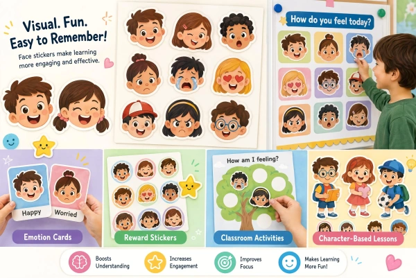 35 Trending AI Face Sticker Prompts for Cute Sticker Portraits