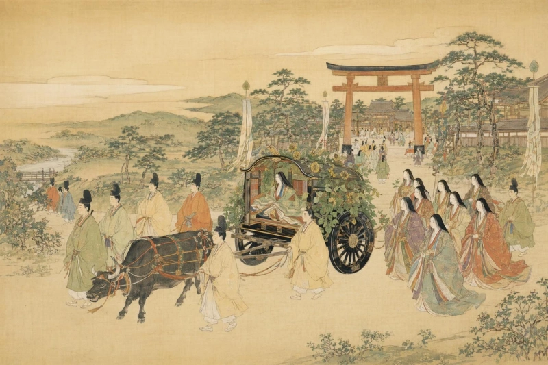 斎王代と牛車の二要素構図