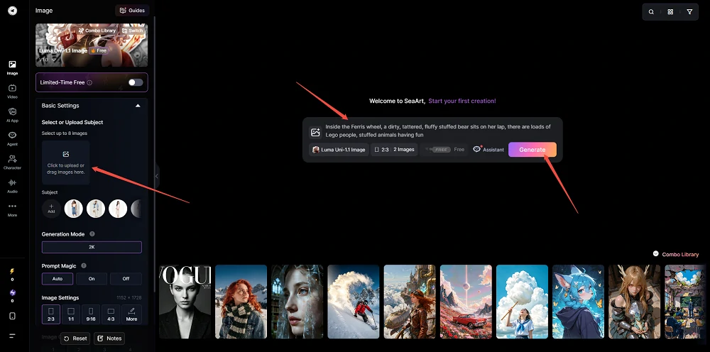 SeaArt AI Image Generator