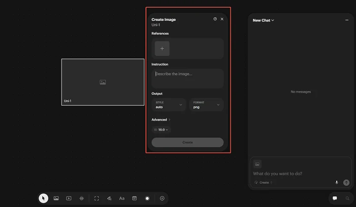 Luma AIで参照画像をアップロードしプロンプトを入力している画面