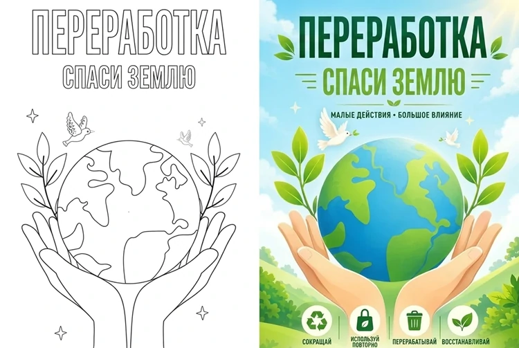Переработка спаси Землю