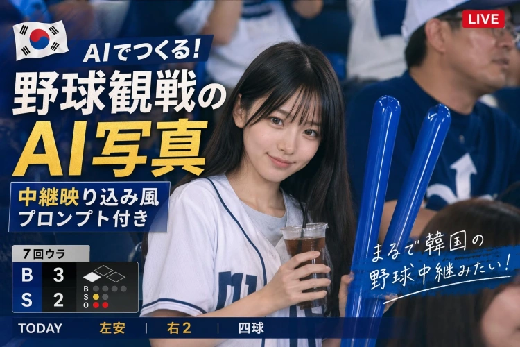 野球観戦 ai