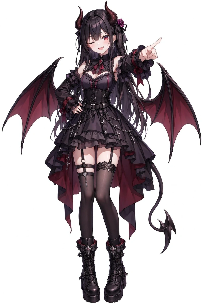 いたずら好きな小悪魔キャラ