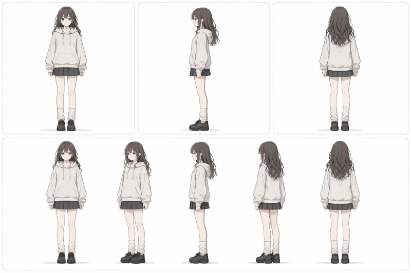 視点図 プロンプト