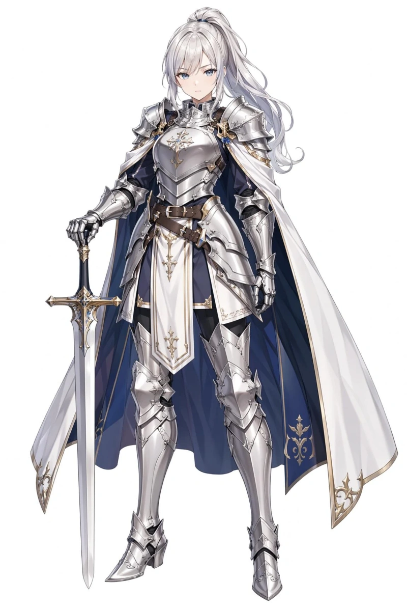 凛々しいファンタジー女騎士