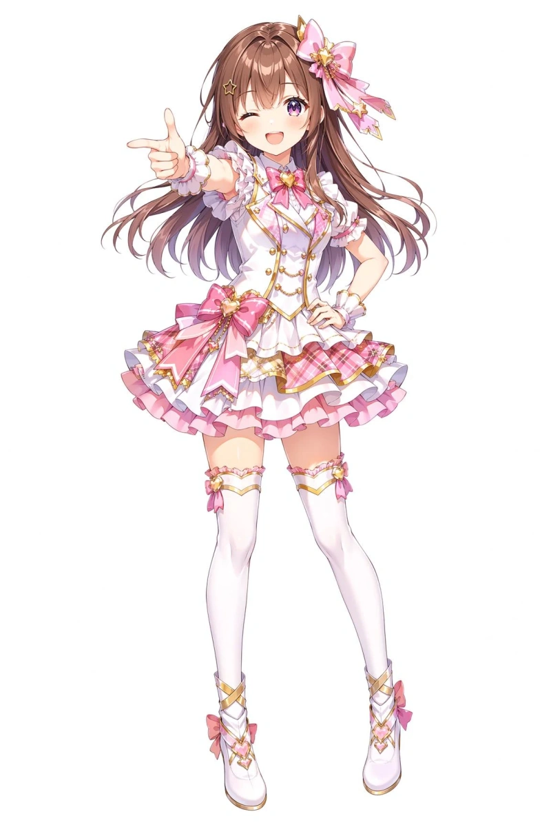 華やかなキラキラアイドル 