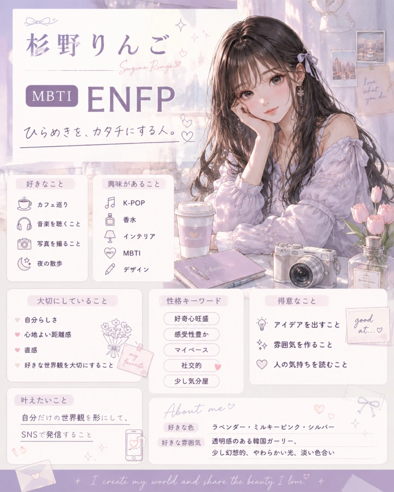 コピペOK】MBTI図鑑風自己紹介カードの作り方｜AIプロンプト付き