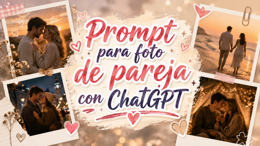 20 mejores prompts para fotos de pareja con ChatGPT gratis