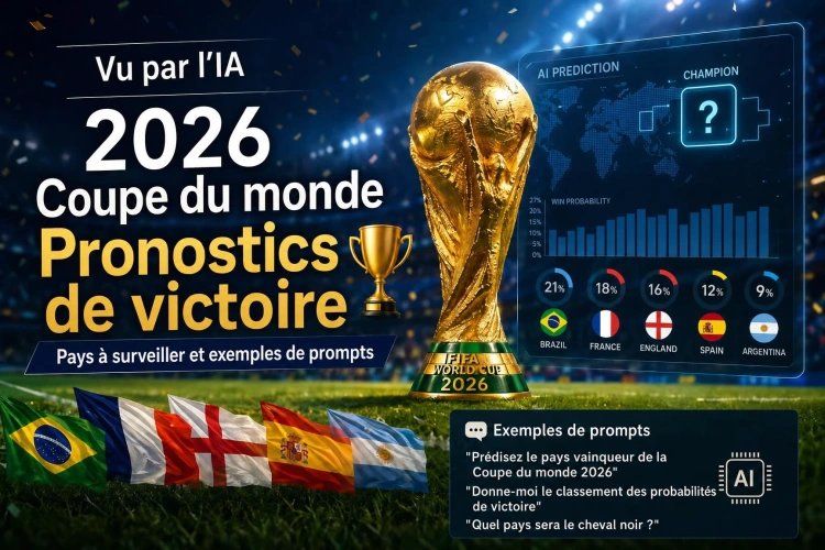 pronostic Coupe du monde 2026 IA