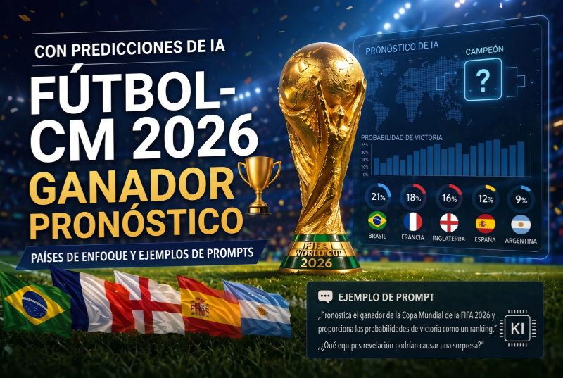 Predicción de Mundial de fútbol 2026 con IA