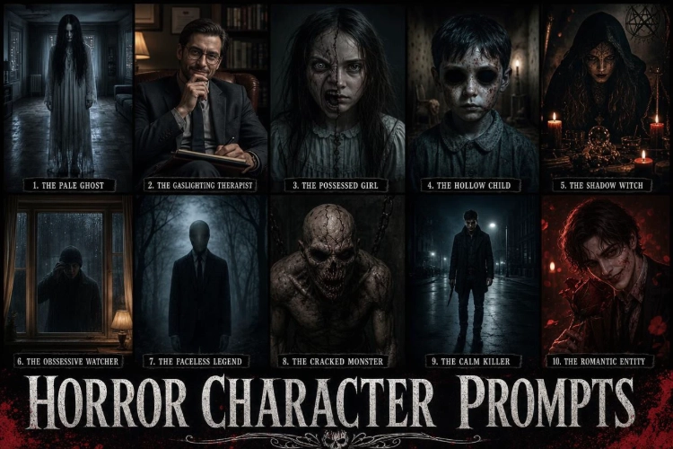 Horror Character Prompts