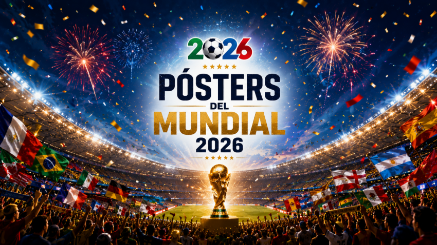 pósters del Mundial 2026