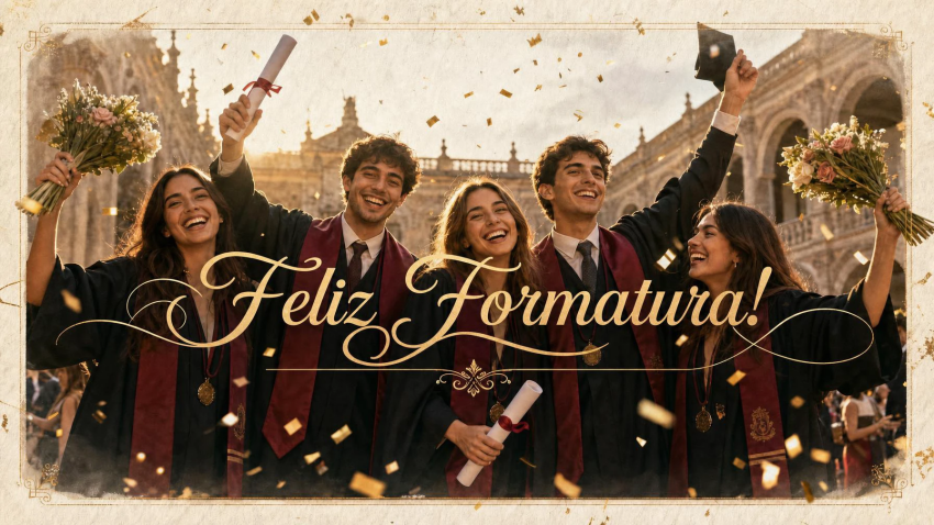 Feliz formatura