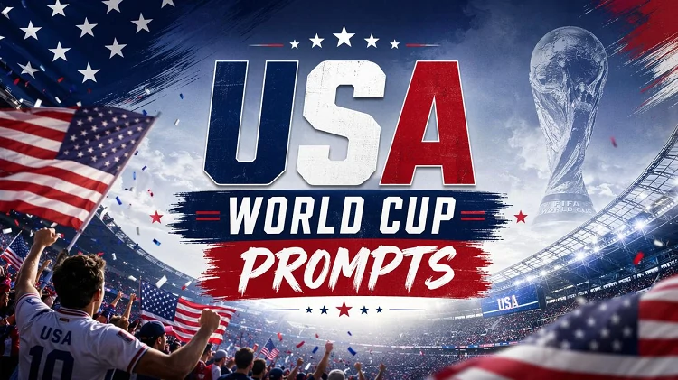 25+ USA World Cup Prompts: Trending FIFA World Cup Image Ideas