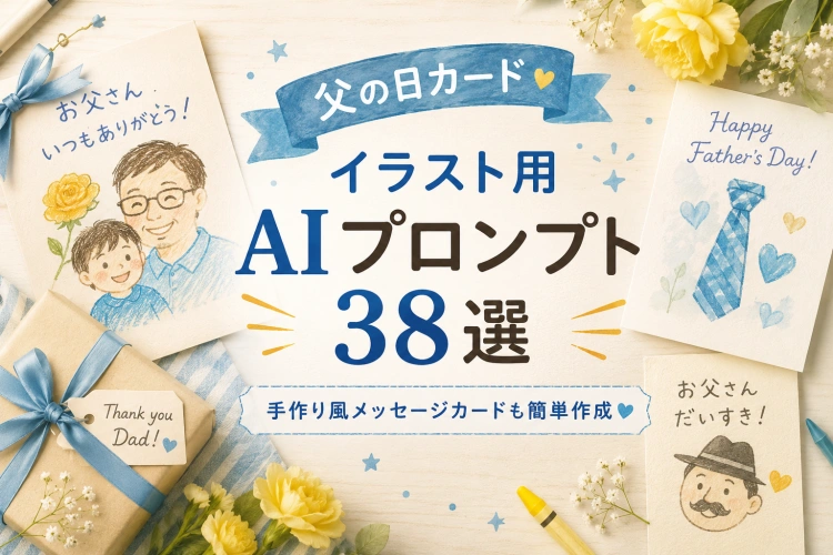 父の日 カード イラスト