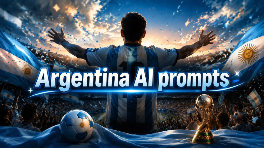 36 Prompts de Argentina para el Mundial 2026 con IA