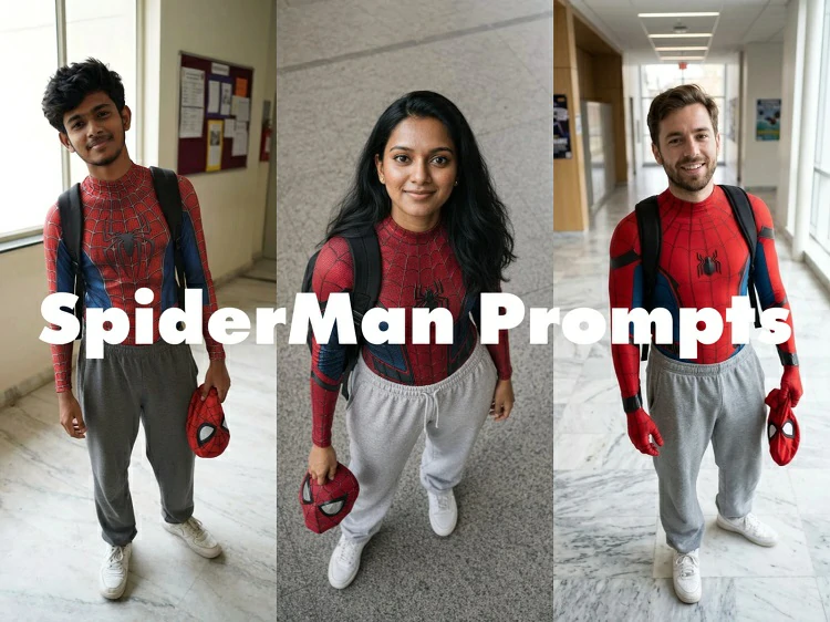 24 SpiderMan Prompts for Viral AI Photos