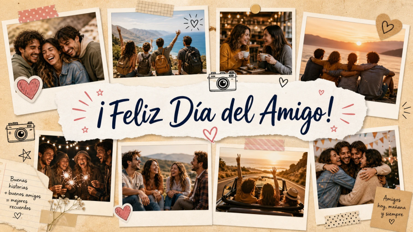 30+ prompts para crear imágenes del Día del Amigo con IA