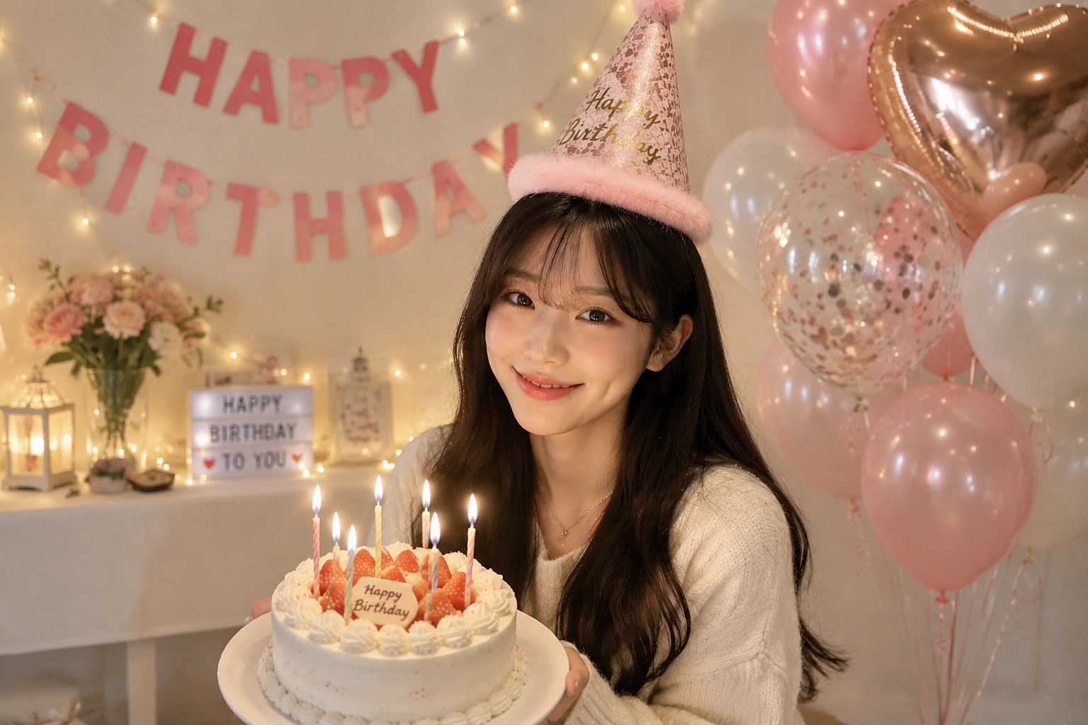 20가지 전문 수준의 AI 생일 사진 프롬프트 