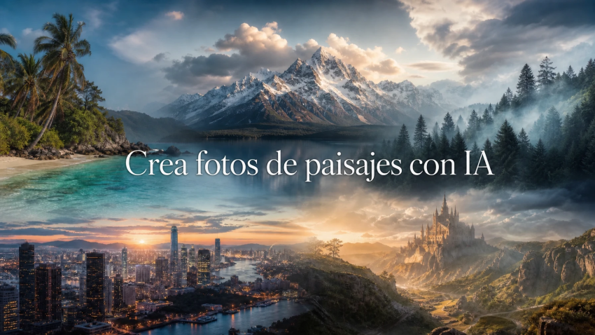 35 prompts para crear imágenes de paisajes con IA
