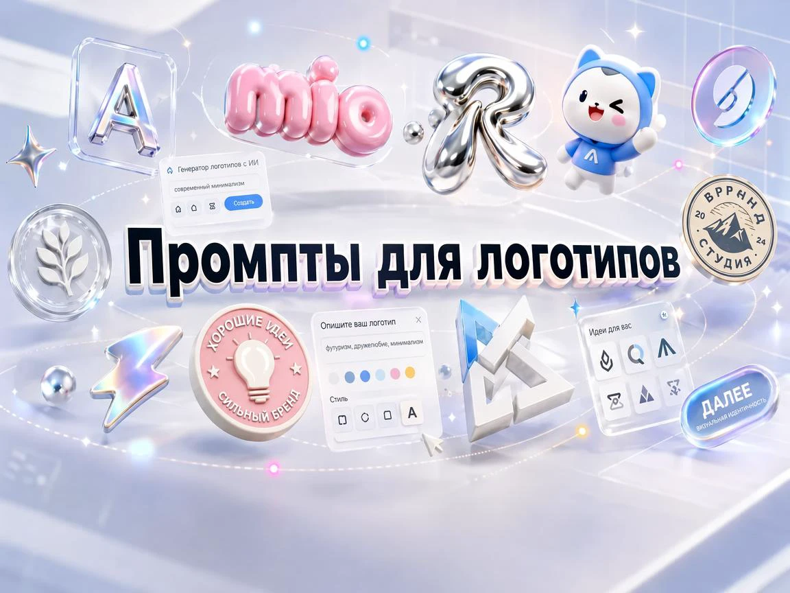 63 лучших промта для создания логотипа: логотип мечты