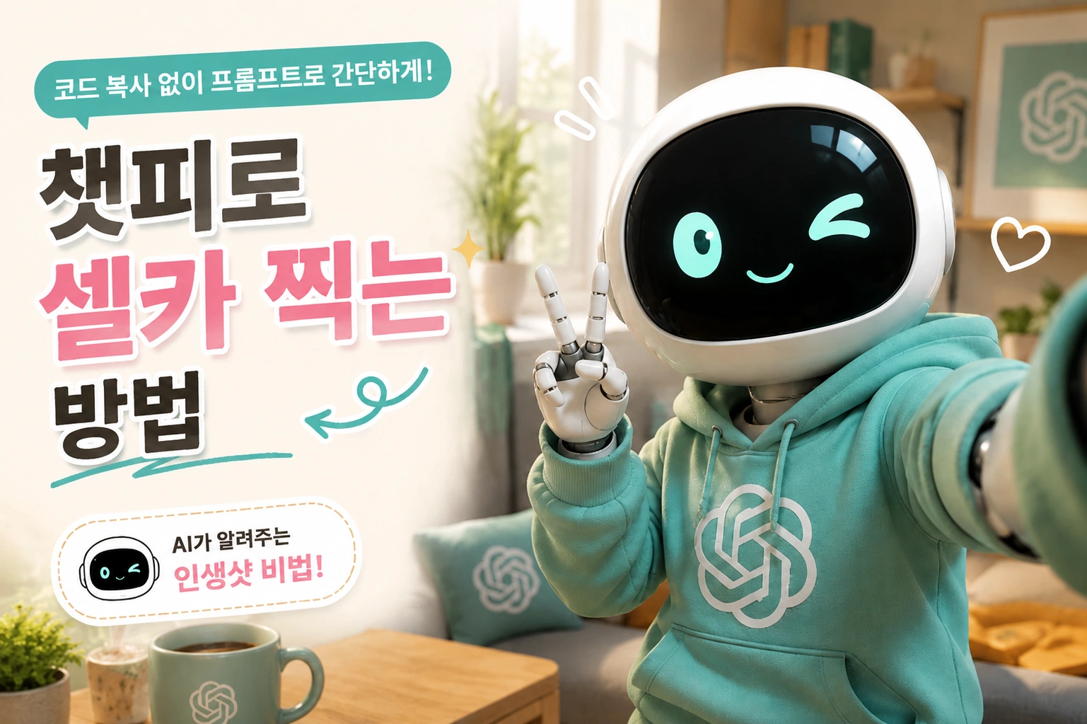 내 GPT 모습은 어떨까? 챗GPT 셀카 프롬프트와 만드는 법