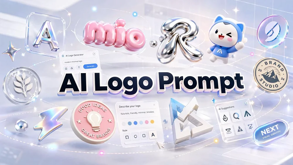 57 AI Logo Prompts to Create Unique Logos